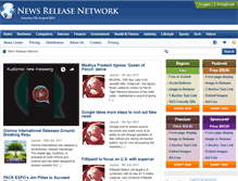 Tablet Screenshot of newsreleasenetwork.com